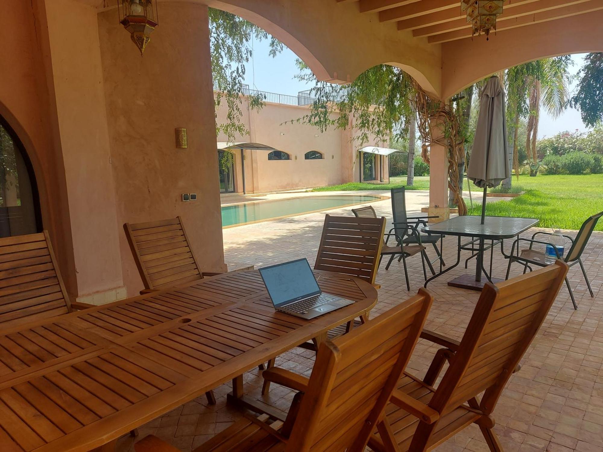 Villa Terre Evenement Marrakesh Exterior photo